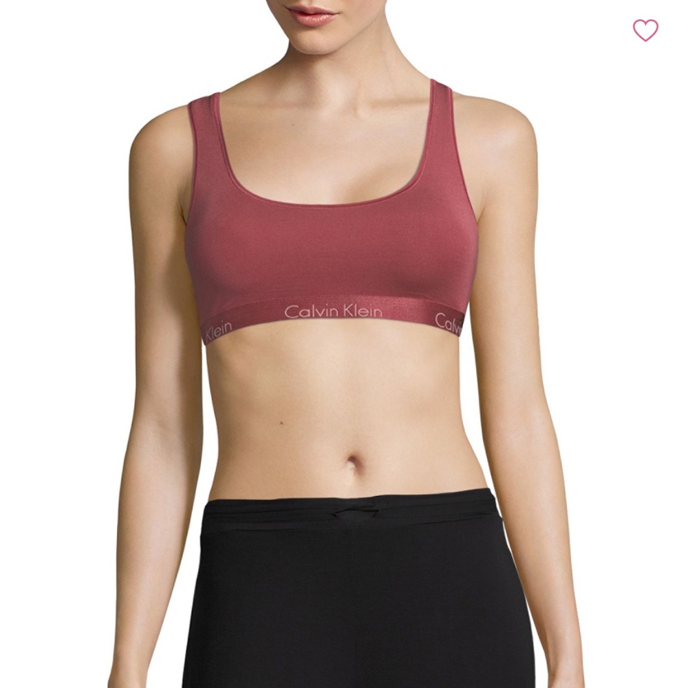 CK Calvin Klein Sports Racerback Bra Bralette
